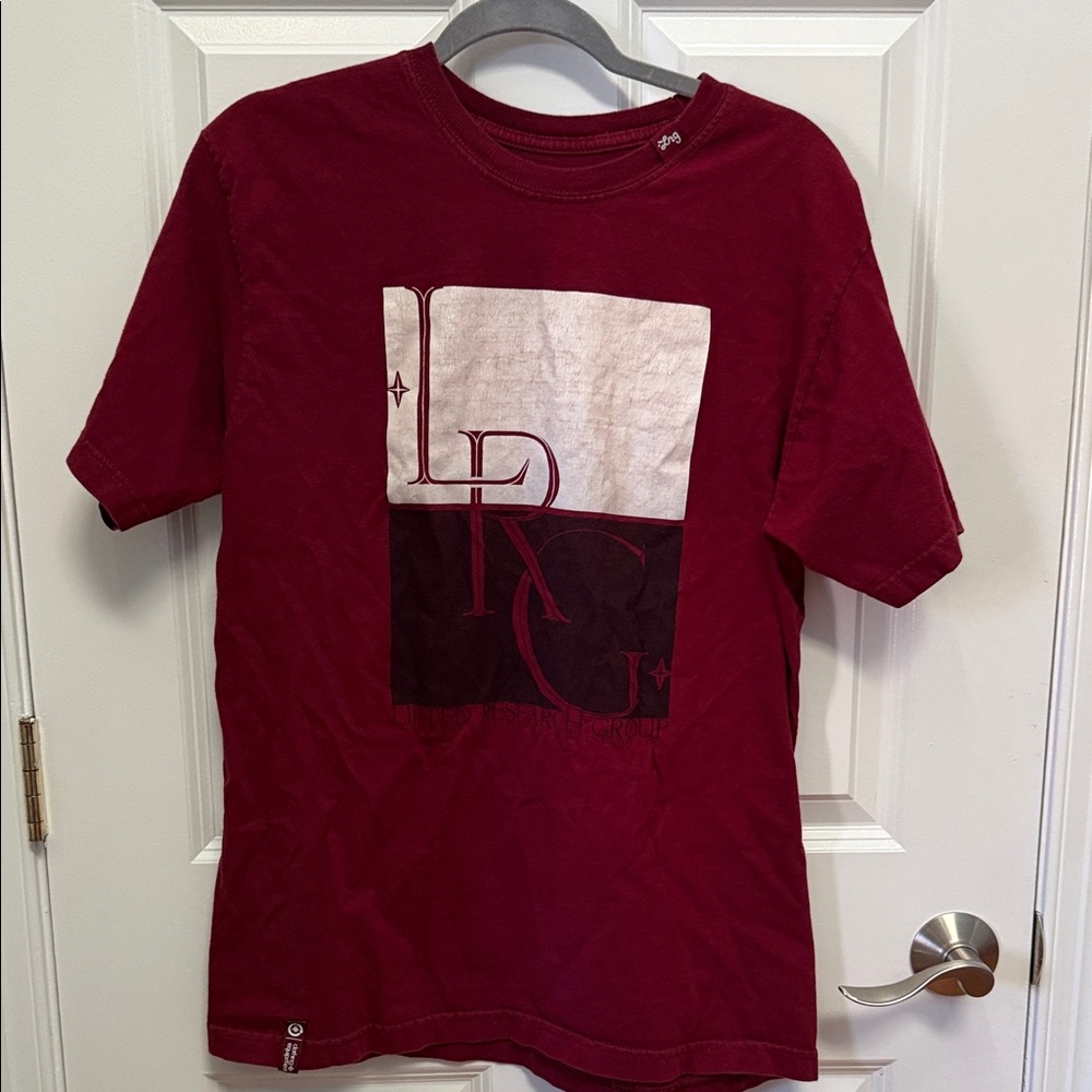 LRG Maroon and Black T-Shirt